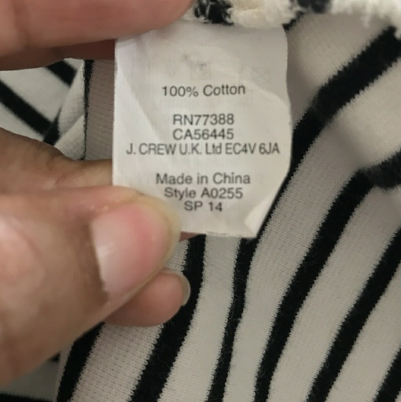 J. Crew Top Blouse Sleeveless Striped Sz: XL - Picture 6 of 6